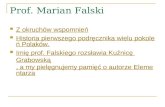 Prof. Marian Falski