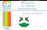 Gimnazjum  im. Czesława Miłosza  w Topoli Królewskiej