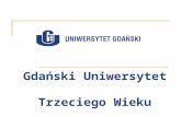 Gdański Uniwersytet  Trzeciego Wieku