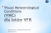 Visual Meteorological Conditions (VMC) dla lotów VFR