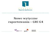 Nowe wytyczne raportowania – GRI G4