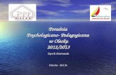 Poradnia  Psychologiczno- Pedagogiczna  w Olecku 2012/2013
