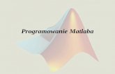 Programowanie Matlaba