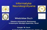 Informatyka  Neurokognitywna