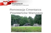 Renowacja Cmentarza Powstańców Warszawy