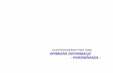 ELEKTROENERGETYKA 2006 WYBRANE INFORMACJE                                 - PORÓWNANIA -