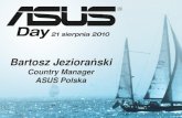 Bartosz Jeziorański Country Manager ASUS Polska