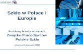 Szkło w Polsce i Europie