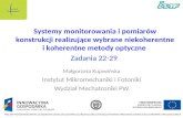 Małgorzata Kujawińska Instytut Mikromechaniki i Fotoniki Wydział Mechatroniki PW