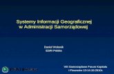 Systemy Informacji Geograficznej w Administracji Samorządowej