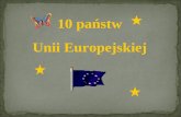 10 państw Unii Europejskiej