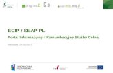 ECIP / SEAP PL Portal Informacyjny i Komunikacyjny Służby Celnej Warszawa, 24.09.2012 r.