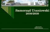 Samorząd Uczniowski 2008/2009