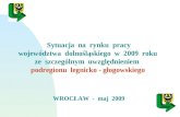 Sytuacja  na  rynku  pracy województwa  dolnośląskiego  w  2009  roku