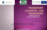 TRANSPORT LOTNICZY- AIR TRANSPORT