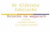 Dr Elżbieta Zubrzycka