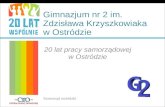 Gimnazjum nr 2 im. Zdzisława Krzyszkowiaka w Ostródzie