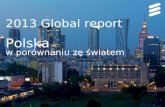 2013 Global report  Polska  w porównaniu ze światem