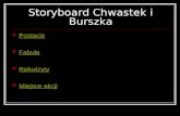 Storyboard Chwastek i Burszka