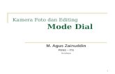 Kamera Foto dan Editing Mode Dial