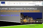 Łatwe surfowanie po portalu  sitplan.um.bytom.pl/ibidp/ Miasto Bytom