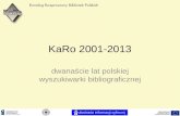 KaRo 2001-2013