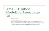 UML – Unified Modeling Language (2)