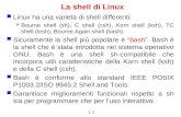 La shell di Linux