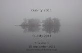 Quality  2011