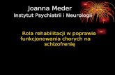 Joanna Meder Instytut Psychiatrii i Neurologii