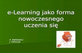 e-Learning jako forma nowoczesnego uczenia się