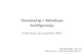 TortoiseHg  + Windows konfiguracja