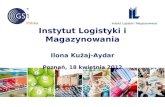 Instytut Logistyki i Magazynowania Ilona Kużaj-Aydar Poznań, 18 kwietnia 2012