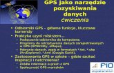 GPS jako narzędzie pozyskiwania danych ćwiczenia