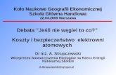 Koło Naukowe Geografii Ekonomicznej  Szkoła Główna Handlowa  22.04.2009 Warszawa