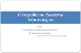 Geograficzne Systemy Informacyjne