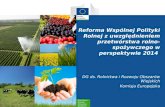 DG ds . Rolnictwa i Rozwoju Obszarów Wiejskich Komisja Europejska