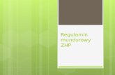 Regulamin mundurowy ZHP