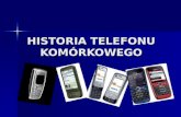HISTORIA TELEFONU KOMÓRKOWEGO