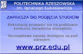 POLITECHNIKA RZESZOWSKA im. Ignacego Łukasiewicza