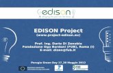 EDISON Project (project-edison.eu) Prof. Ing. Dario Di Zenobio