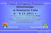 Pobyt delegacji Powiatu Gliwickiego  w Powiecie Calw 6 – 9.11.2011 r.