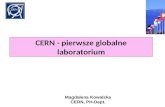 CERN - pierwsze globalne laboratorium
