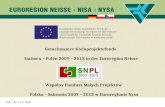 Gemeinsamer Kleinprojektefonds  Sachsen – Polen 2007 – 2013 in der Euroregion Neisse