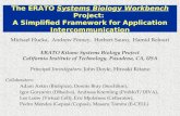 Michael Hucka,  Andrew Finney,  Herbert Sauro,  Hamid Bolouri ERATO Kitano Systems Biology Project