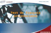 Test de français international