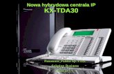 Nowa hybrydowa centrala  IP KX-TDA30