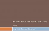 Platformy technologiczne linq