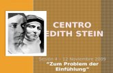 CENTRO  EDITH STEIN