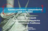 Społeczeństwo i gospodarka USA a Polski